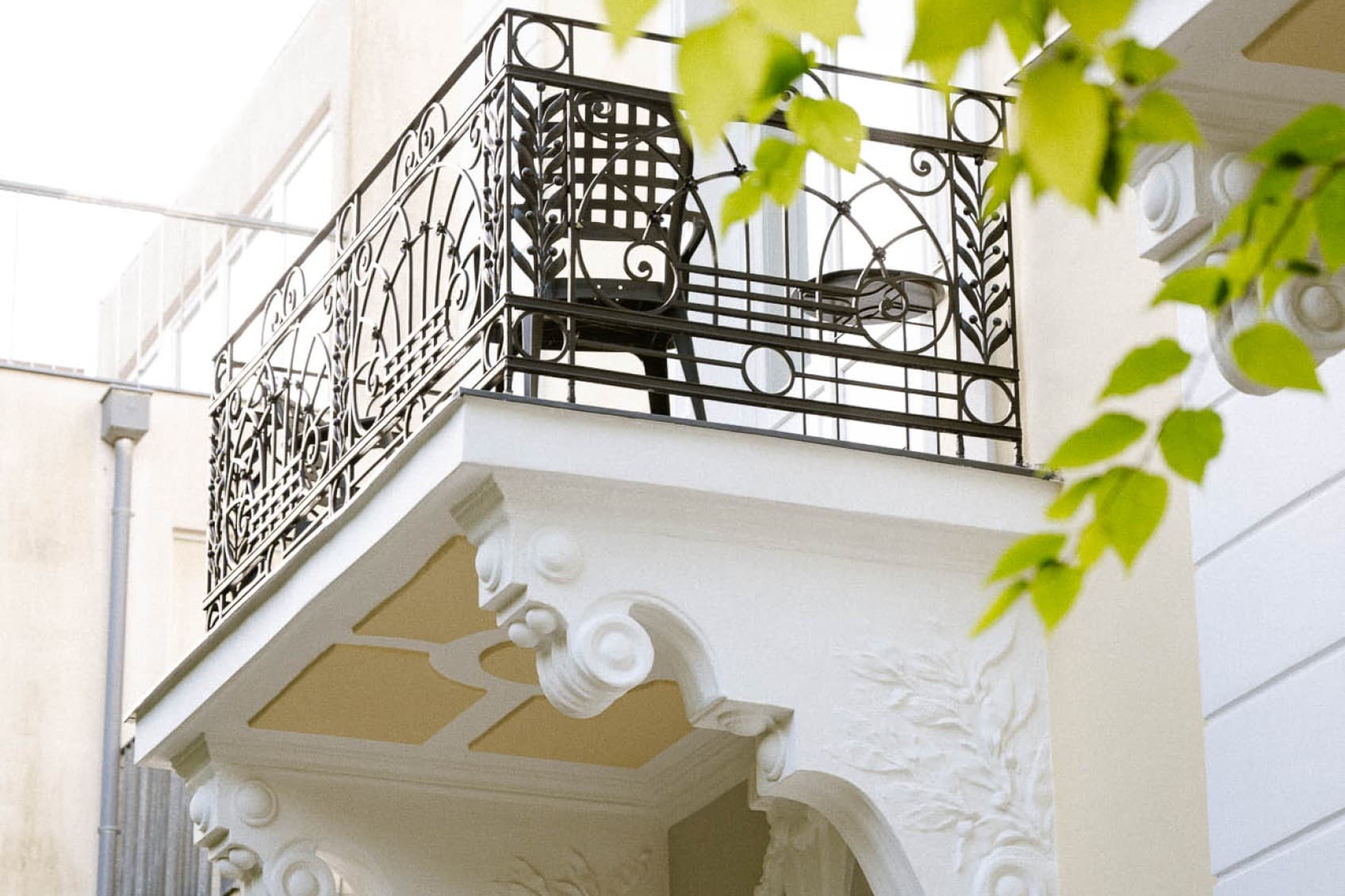 Shown is one of the balconys that are part of the villa and our Chic Garden View category. Enjoy the sun while sitting on the balcony.