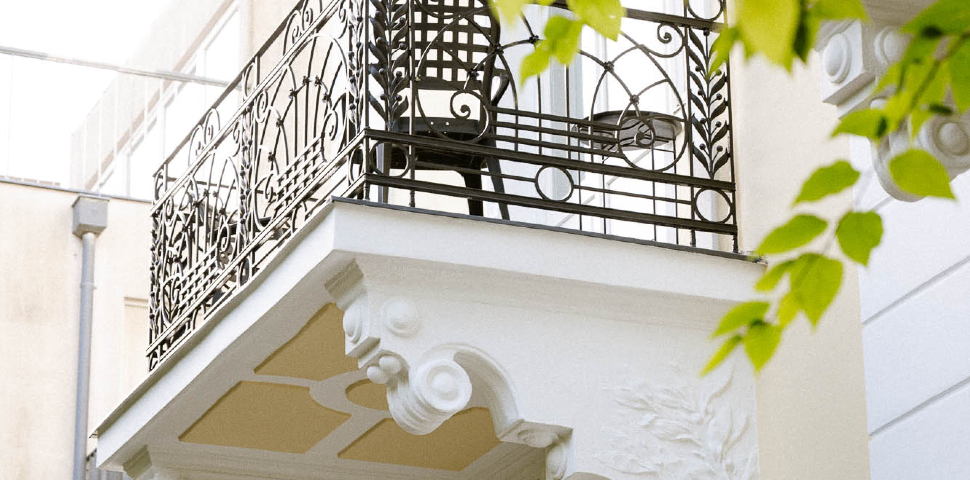 Shown is one of the balconys that are part of the villa and our Chic Garden View category. Enjoy the sun while sitting on the balcony.